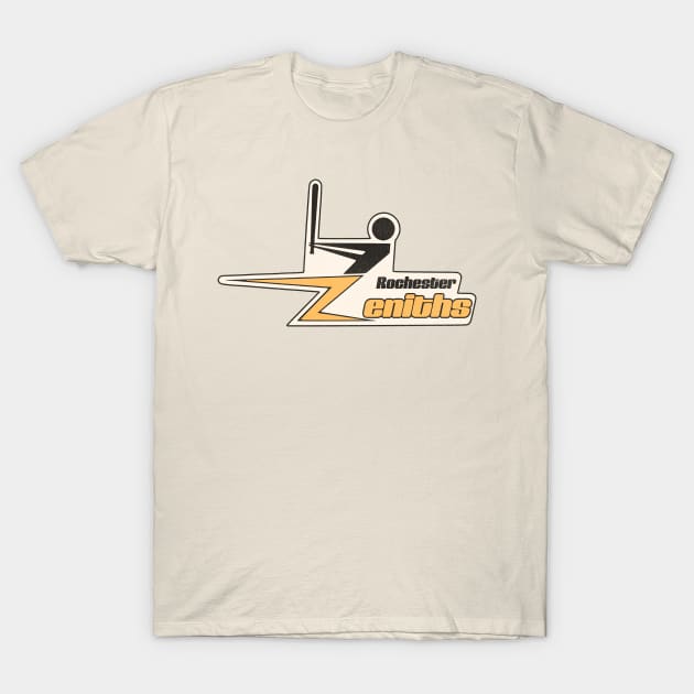 Defunct Rochester Zeniths Baseball Team T-Shirt by Defunctland
